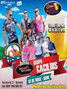 Grupo Cacildis e Pegada Sertaneja no Buteko