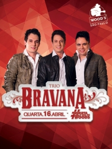 Ingresso Ingressos Woods SP - Trio Bravana