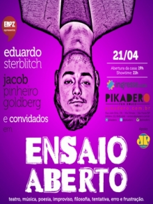 Ingresso Ingressos ENSAIO ABERTO COM EDUARDO STERBLITCH