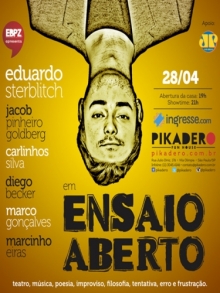 Ingresso Ingressos ENSAIO ABERTO COM EDUARDO STERBLITCH